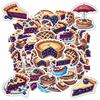 35pcs-100pcs Decals  Whimsical Food Stickers Decals Dessert Decals Sweets Adhesive Label for Suitcase Guitar Phone