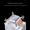 4-Pin Silent CPU Cooler with Temperature Control, 4/6 Copper Pipes, LGA2011 Compatible