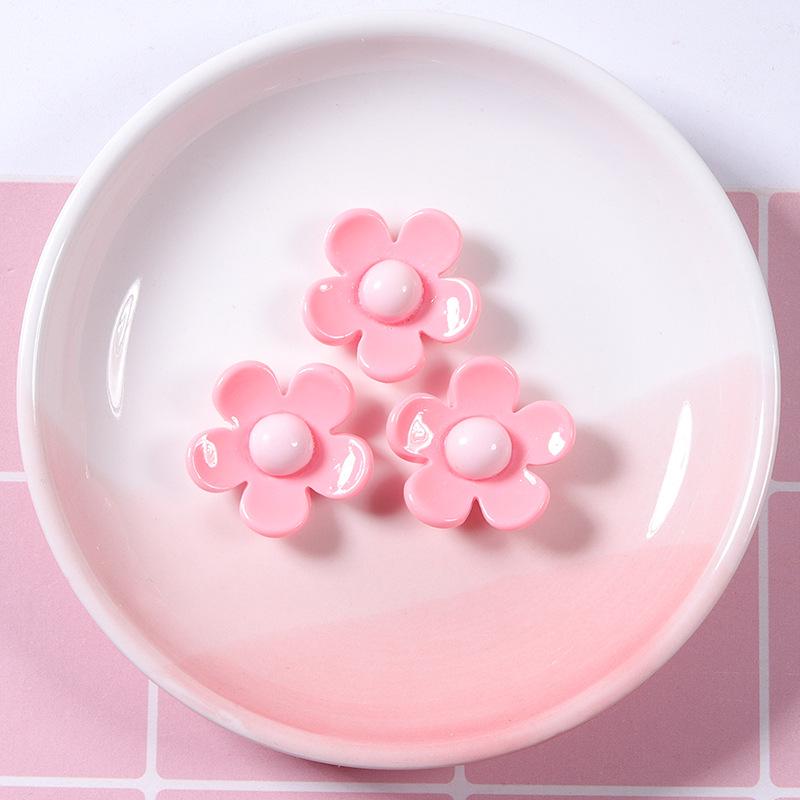 DIY Resin Flower Accessories Kit: Five-Petal Jewelry, Hair Accessories, Storage Box & Phone Case Materials