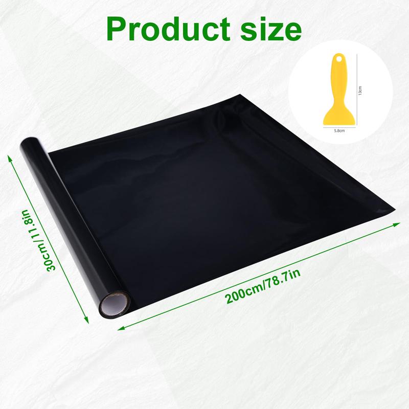 Fish Tank Background Static Sticker Cling Black Fish Tank Backdrop Aquarium Poster Aquarium Backdrop Aquarium Wallpaper Decor