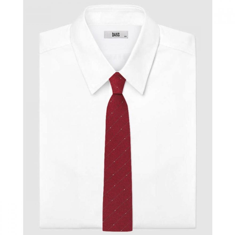 Daks 26ss Silk Blend Diagonal Micro Allover Tie Dmg1acf1250r1 DMG1ACF1250-R1