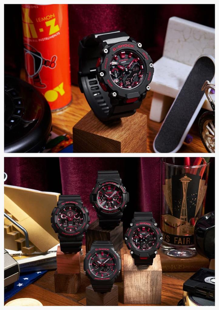 Watch Black G-SHOCK [Casio] G-Shock GA-2200BNR-1AJF Men's
