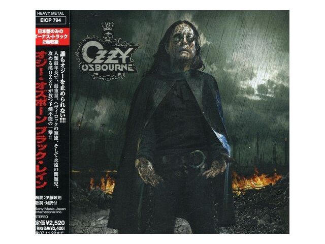 

[CD] Black Rain Bonus Track Japan OBI Nomal Edition Ozzy Osbourne EICP-794 NEW