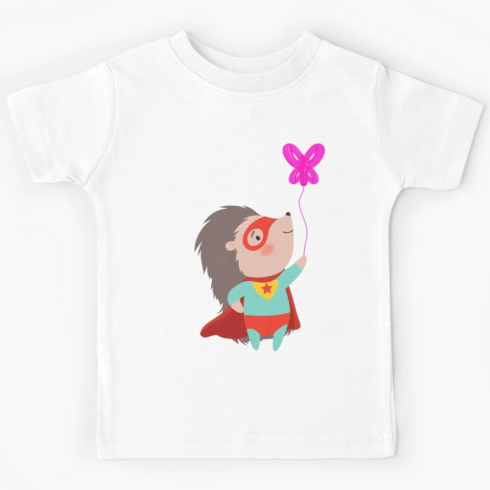 superhero hedgehog Kids T-Shirt 120