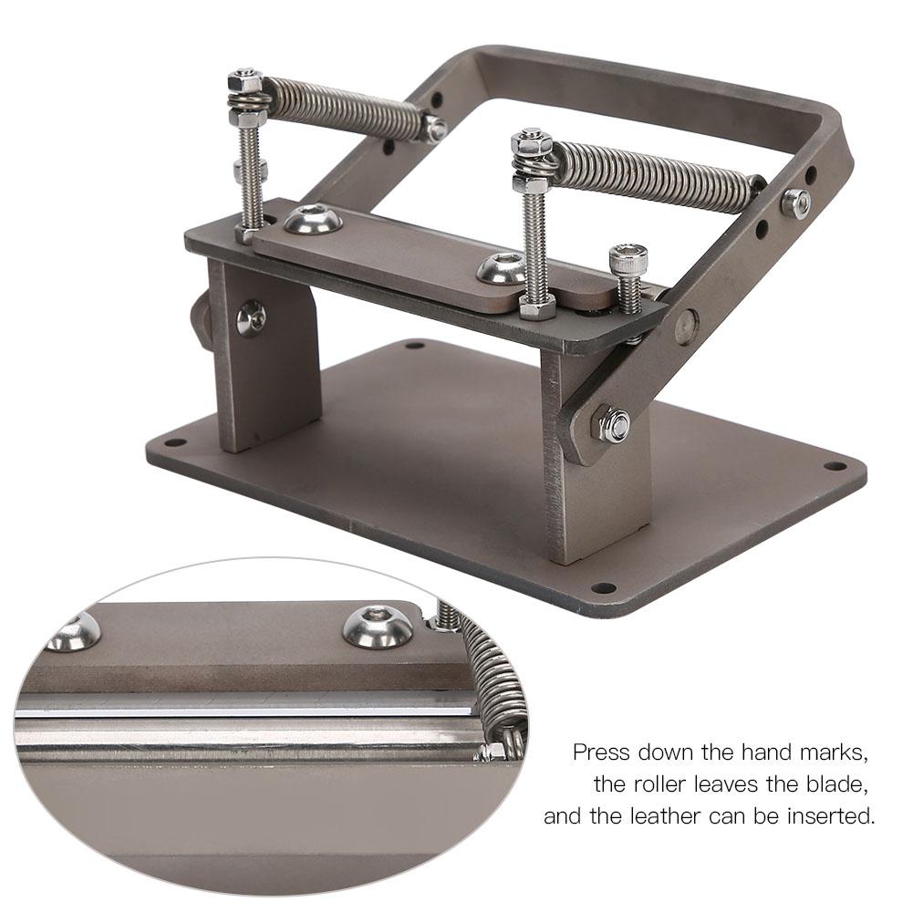 Manual Leather Thinning Skiving Machine Hand Leather Scraper Leathercraft Shovel Tool