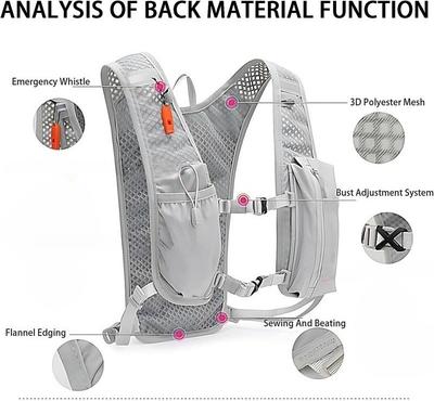Cycling Running Hiking Backpack Breathable Bike Off-road Marathon Water Bag Backpack Sports Vest