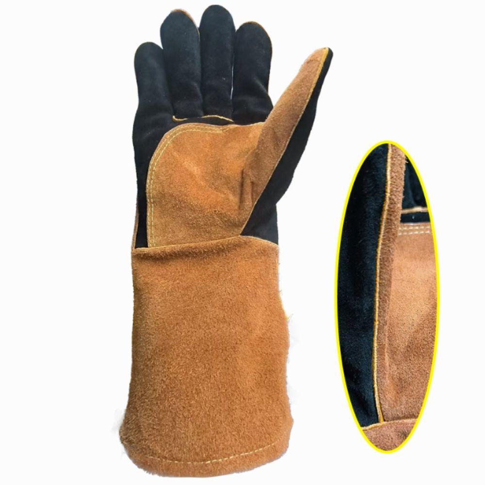 Wear-Resistant Welding Gloves Anti-Splash Cowhide Gloves Insulating Welding Gloves Welding Work