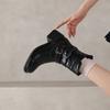 33-43 Plus Boots Coarse Heel Short Boots Women's Autumn and Winter Belt Buckle Martin Boots Boots