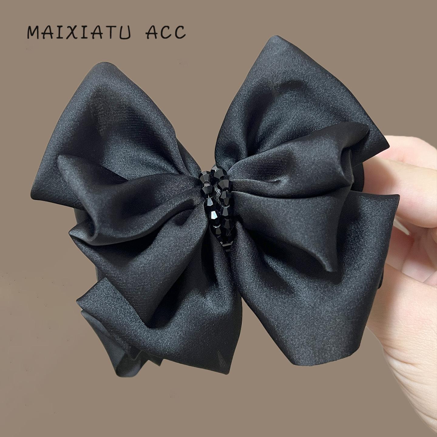 

Затискач-краб для волосся з кульковою головкою та бантом, дівчинка 2025, диск на потилицю, зачіска, артефакт, затискач, головний убір, шпилька