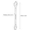 1/2pcs Thin Open End Wrench 5.5-32mm Metric Sandblasting Plated Stainless Steel Double Ended Slim Spanner for General Repairs