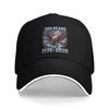 Weißkopfseeadler Jubiläum USA Baseballkappe Jagd Camping Sonnenschutz Hip Hop Hüte Unisex Vintage Baseballkappen