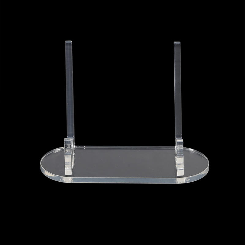 10-50PCS Acrylic Clear Stand Acrylic Easel Display Stand Multi-Functional Holder for Plate Card Commemorative Coin Collectibles Home Office Decoration