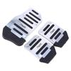 3Pcs/set Universal Car Manual Series Automatic Brake Accelerator Non-slip Foot Rest Pedal Pad Cover Car Accessories