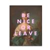 Poster artistico retrò divertente alterato Ritratto vintage Stampa citazione rosa Pittura su tela Rococò Barocco Galleria di poster Decorazione della parete di casa