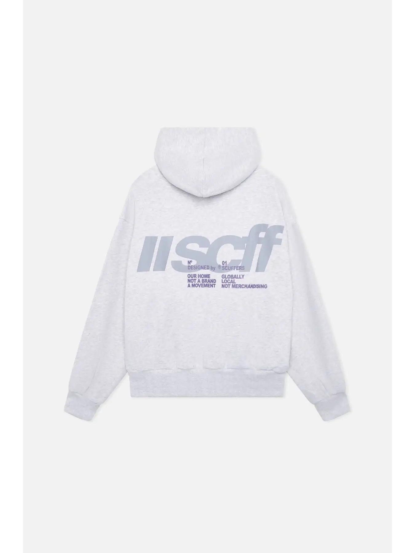 

Худі з логотипом Scuffers: Жіночий готичний чорний надлегкий світшот XS