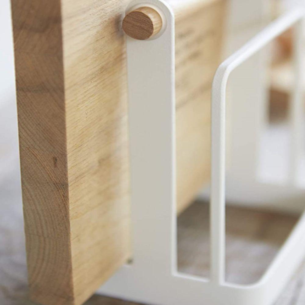 Durable Multilayer Cutting Board Rack Stable Metal Cutting Board Rack Shelf Space Saving Chopping Board Holder Kitchen Supplies
