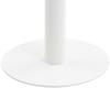 VidaXL Table de bistro Marron clair 40 cm MDF