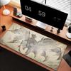 Monster Hunter Wildlands Game Mouse Pad Tapetes de Mesa Teclado Borracha Kawaii Tapete de Mesa Antiderrapante XXLxcm