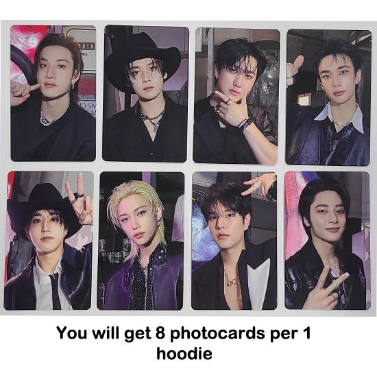 Stray Kids Bluza z kapturem zapinana na zamek