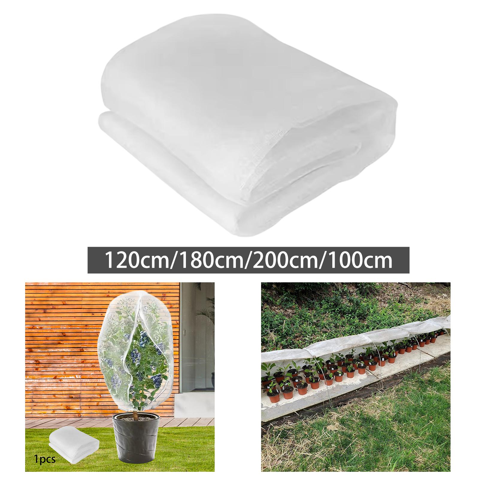 

Bird Netting for Garden Protecting from Squirrel Fine Mesh Bag Bushes Protection for Shrubs Outdoor Vegetable Bed Tomato Flower 100cmx105cm