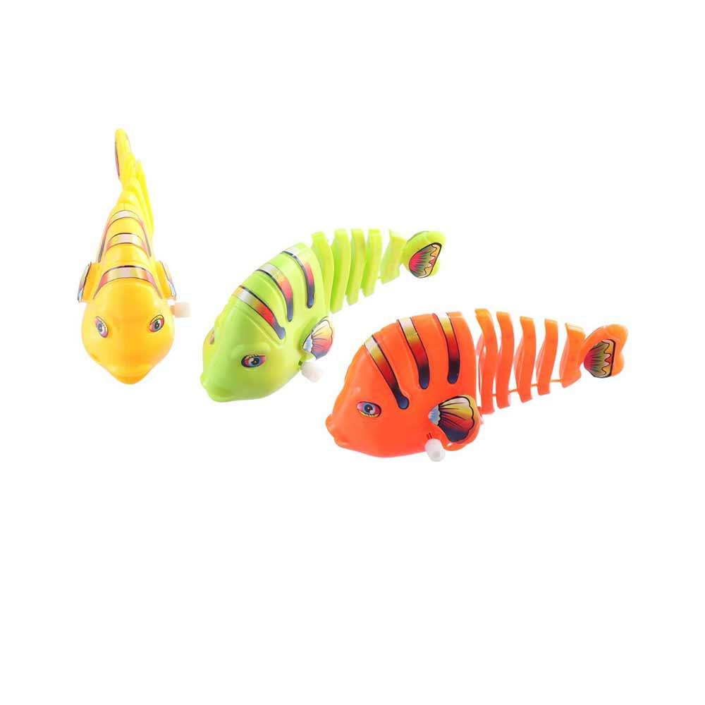 Birthday Gift Pet Cat Toys Windup Fish Toys Windup Swinging Fish On The Chain Clockwork Fish Toy