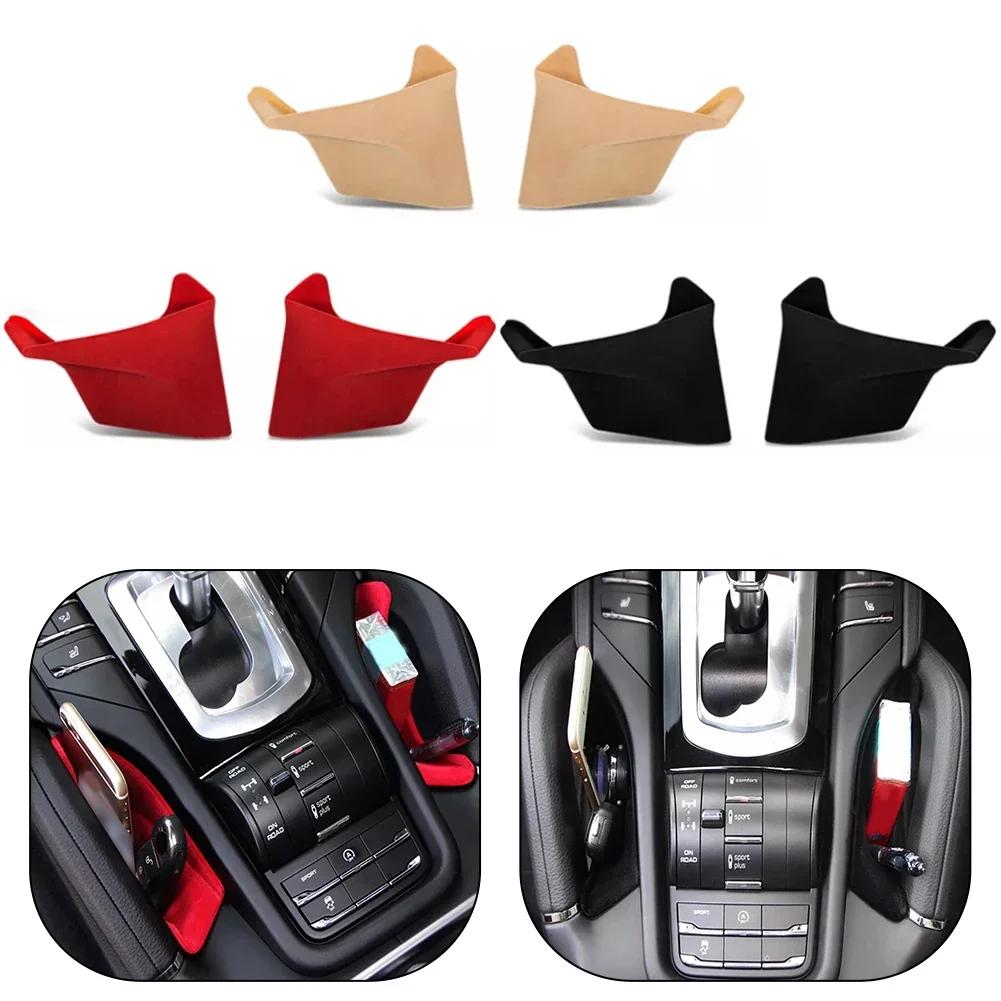 Car Center Console Gap Armrest Holder Organizer Container Pocket Storage Box Holder For Cayenne 2011-2018 Car Accessories