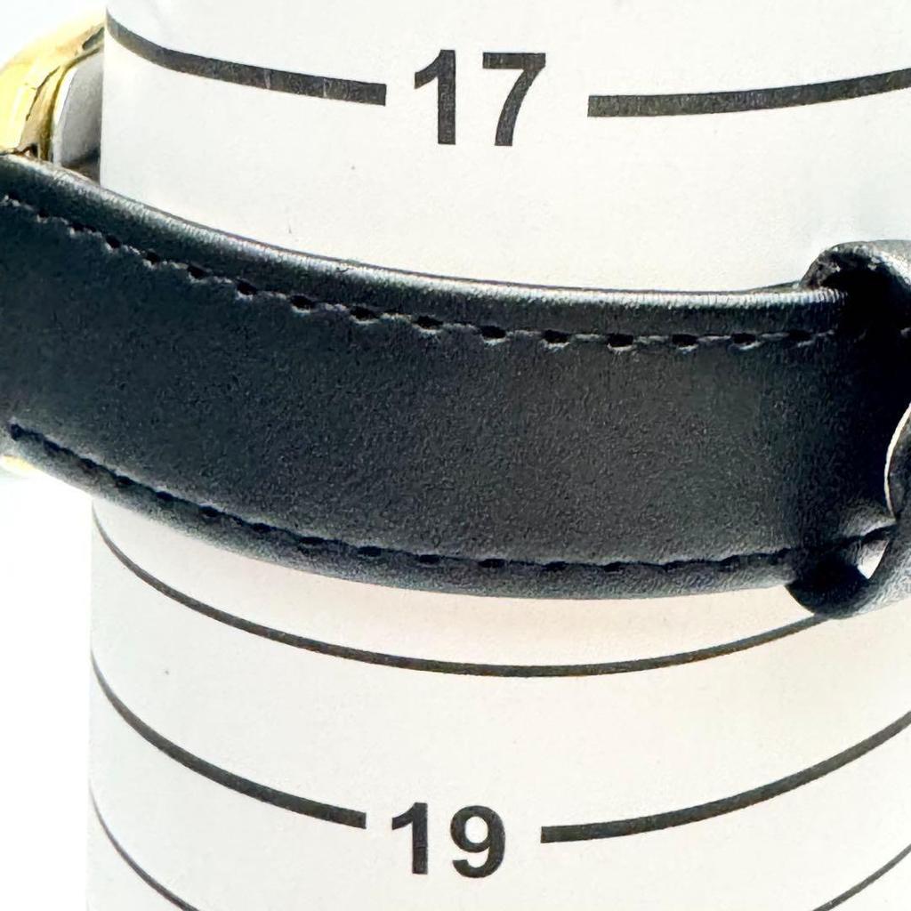 Used SEIKO Men's Quartz Square Gold Black 9021-5170