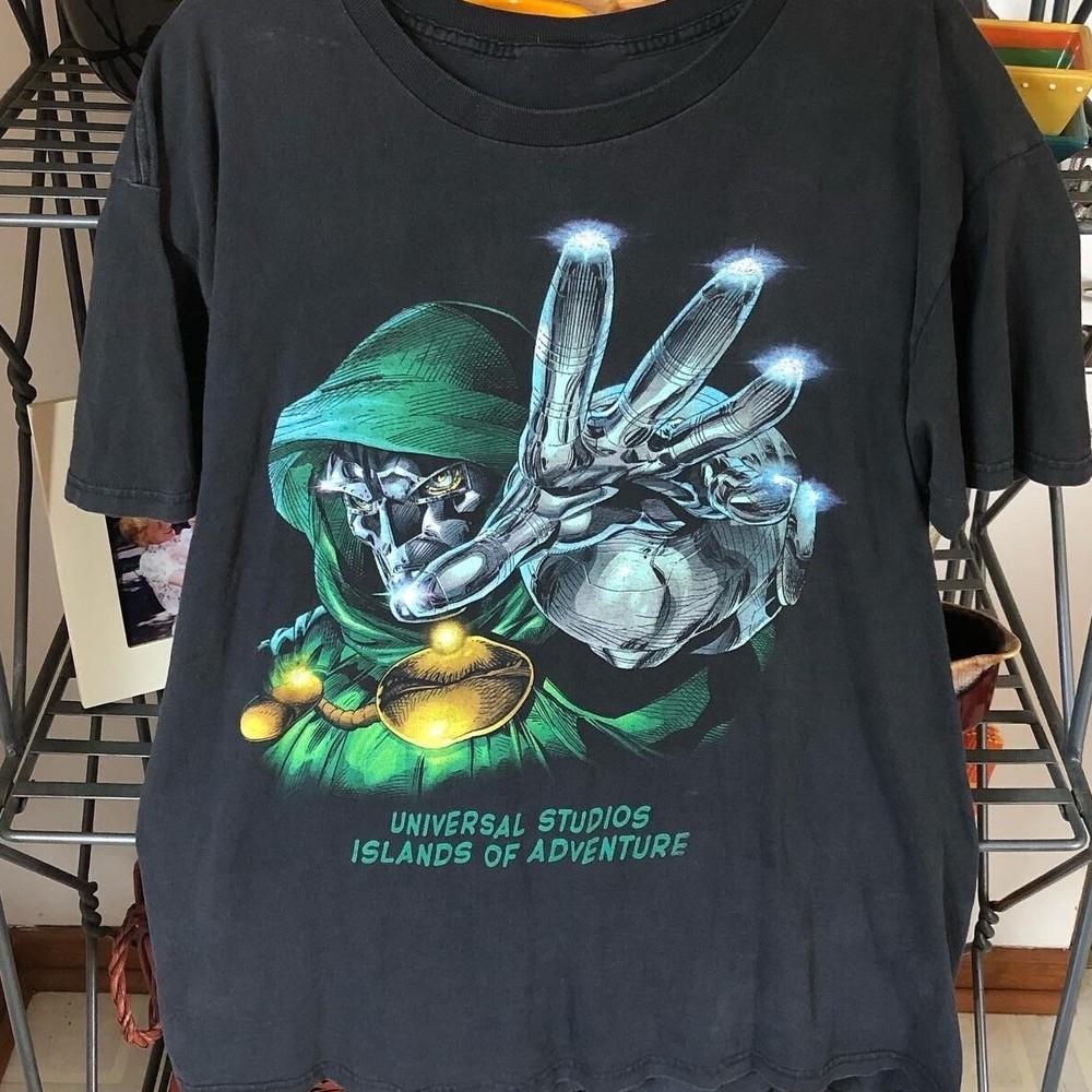 

Vintage MF Doom Gift Funny Black All Size 20D1442 Unisex T-Shirt XL