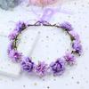 Flower Headbands Floral Garlands Crown Hair Wreath Bride Flower Crown Wedding
