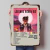 Juice WRLD Legend Never Die Album Plechové plakáty Přizpůsobitelné nástěnné umění Retro Vintage Kovové cedule pro Domácí Pokoj Bar Příslušenství