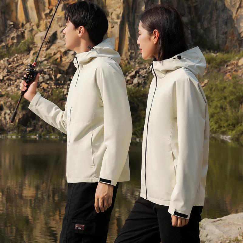 3011 Stall Spot Windbreaker: Unisex Single-Layer Spring/Autumn Outdoor Jacket, Windproof and Casual.