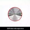 Wide-Angle Road Corner Traffic Mirror - Large Round Convex Reflective Mirror for Intersections