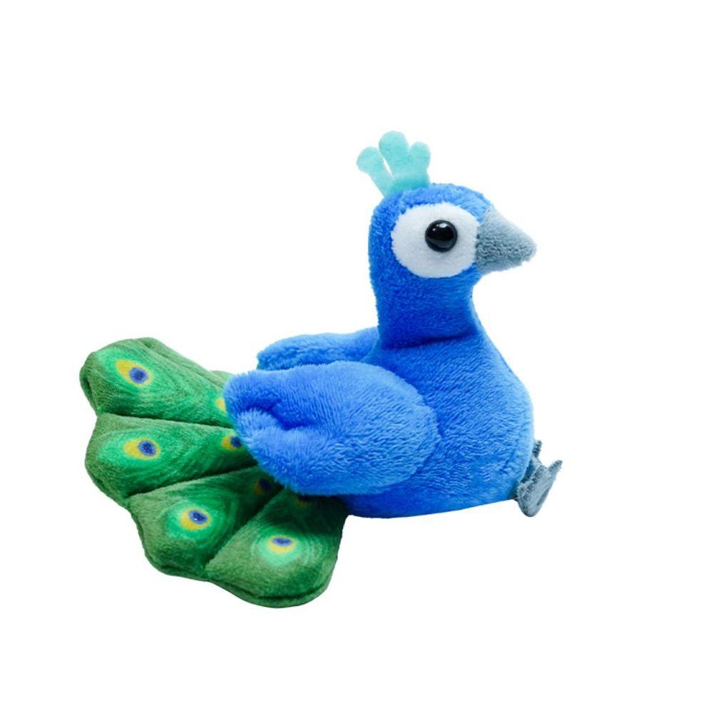 Plush Doll Parrot Finger Doll Stuffed Animal Animal Hand Puppet Bird Finger Puppet  Interactive Toy