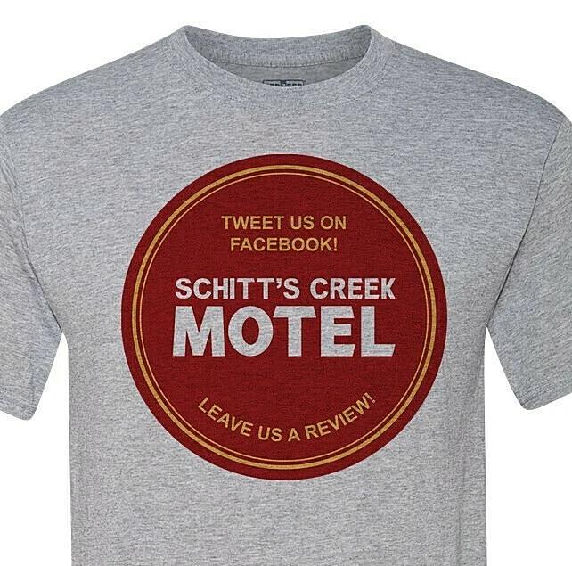 Schitt s Creek Motel (Tweet us on Facebook) - Ships Quickly - Trending on Ebay XXXL