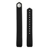 For Fitbit Alta Watch Oblique Texture Silicone Watchband, Large Size, Length: about 22cm