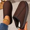New Thickened and Warm Woolen Cotton Snow Boots and Women's Shoes Thick-soled Ankle Boots