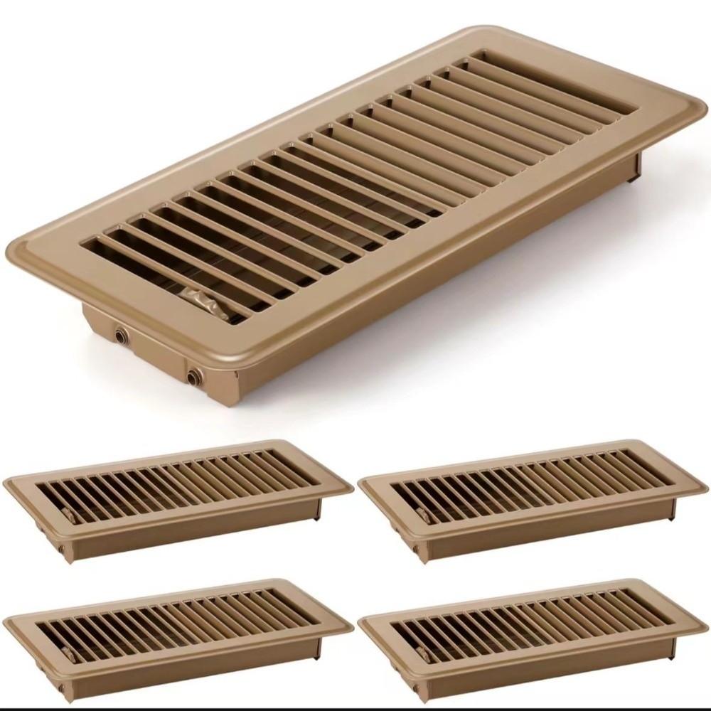 High-efficiency Heavy Duty Vent Grille Metal Floor Vent Covers  Office Building