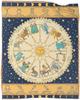 Bohemian Blanket Sun Moon Starry Sky Black Flannel Blanket