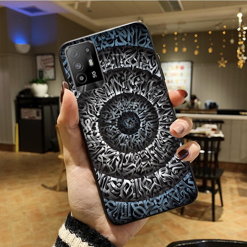 Pokras Lampas Graffiti Art Phone Case for OPPO A54 A74 A94 A53S A9 A5 A15 A16 A91 A96 A76 Reno8 8Pro Reno2 Z