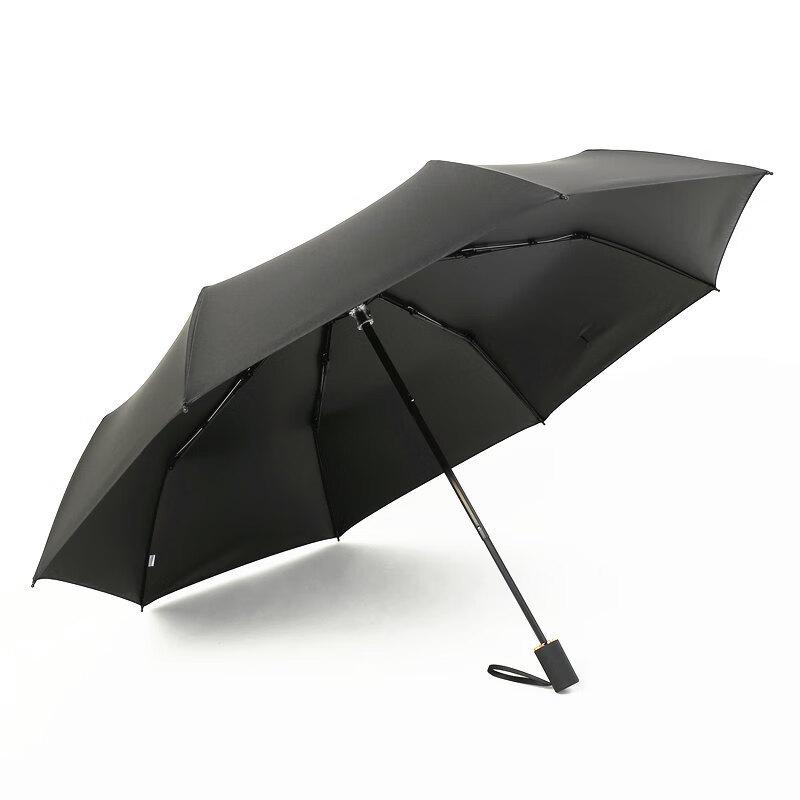 OIMG Foldable Black Sun & Rain Umbrella