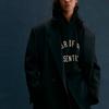 Fear of God Essentials Fleece Cropped Hoodie Black Women Tops 192HO247350FW