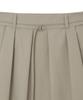 Lee Cotton Pleated Long Skirt Beige