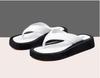 Women's Slippers Outdoor Summer Genuine Leather  Flip-flops Women Anti-skid Trend Pinch Beach Slides Ladies