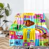 Custom Name Hey Duggee Theme Printed Blanket - Perfect for Couch, Bed, Travel & Outdoor Use | Machine Washable, Cozy & Durable.