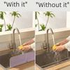 Foldable Silicone Sink Splash Guard Waterproof Folding Water Blocking  Household Use
