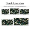 1Pcs Anti Fatigue Kitchen Rugs Koi Fish Clear Pond Print Waterproof Non Slip Thick Cushioned Mat