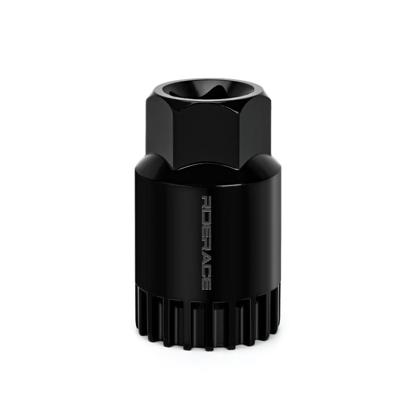 

RIDERACE Инструмент для снятия каретки велосипеда CR-V 20 зубцов BB ключ для снятия втулки велосипедный ключ инструмент для ремонта велосипеда черный чёрный