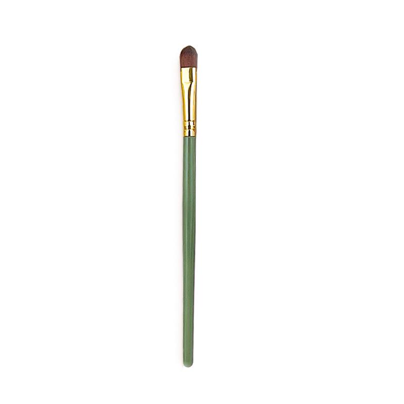 Mini Flat Head Detail Eyeshadow & Highlight Brush Set with Cangzhou Animal Hair