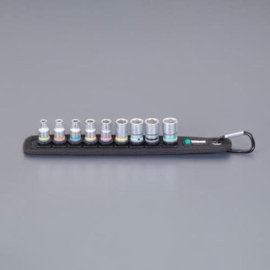 

Esco DR Socket Set EA617AH-2 1/4 9-Piece (ZYKLOP)