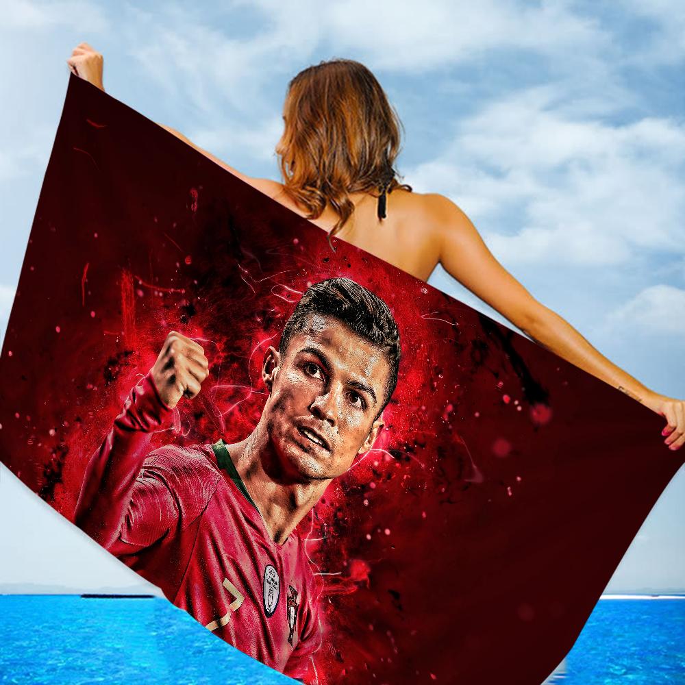 C-Cristiano R-Ronaldo C-CR7 Handtuch Mikrofaser Strandtuch Saugfähig Schnelltrocknend Weich Yoga Schwimmen Resort Bergsteigen Handtuch
